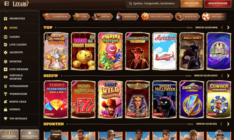 Lizaro Online Casino: Veilig inloggen voor Nederlandse spelers mogelijk, lizaro casino nl