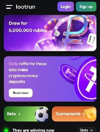 Loot RUn Casino — Официальный сайт для азартных игр 636152490